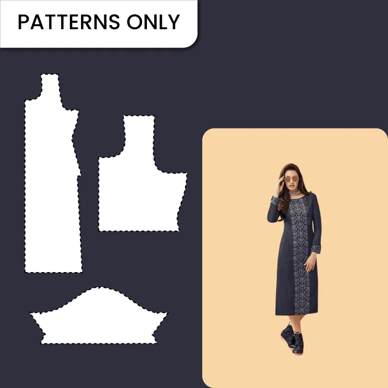 3 Part Top paper pattern