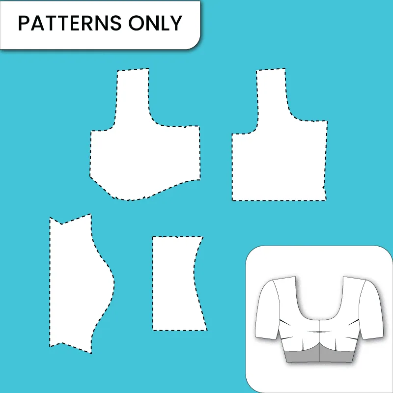 4 Dart Blouse paper pattern