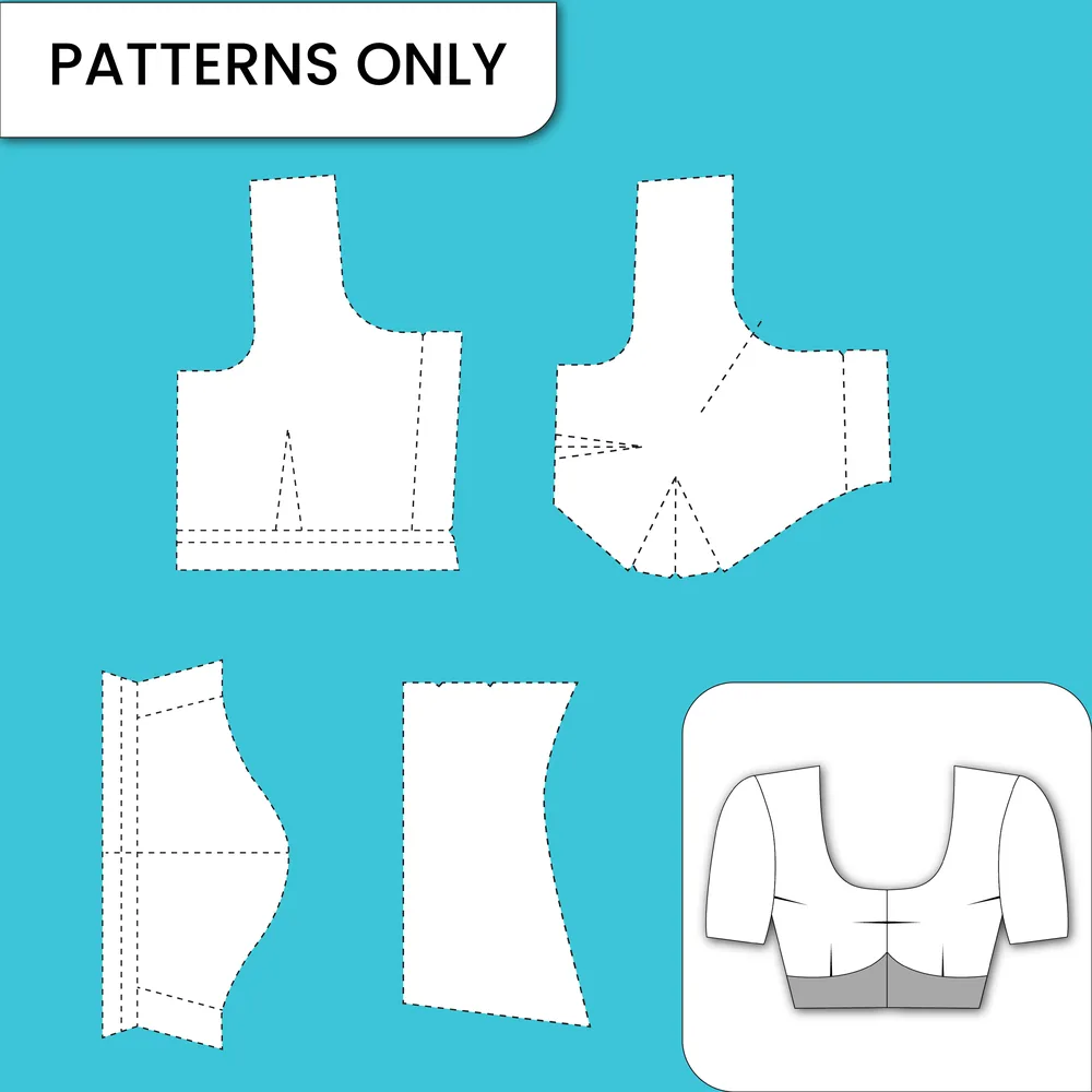 Basic 3 Dart Blouse paper pattern