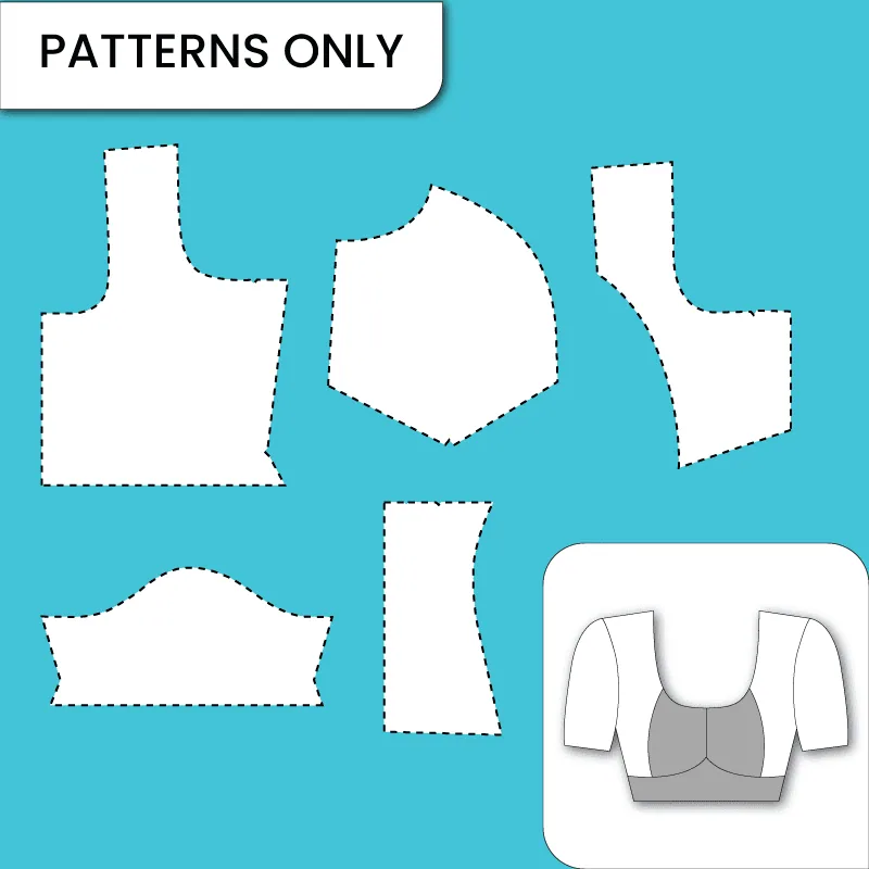 Katori Blouse paper pattern